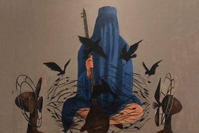 «نیمروز»؛ بزرگ‌ترین نمایشگاه هنرهای تجمسی افغانستان در تهران
